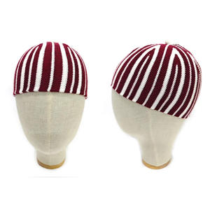 Léger et confortable fabriqué à la main en coton tricoté Kufi Kopiah Ethnict chapeau de prière pour hommes pour les voyages quotidiens en plein air - Product Image 5