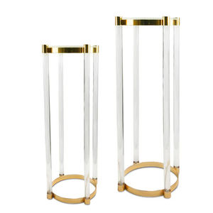 Macetas de decoración de jardín con columna de soportes de flores para decoraciones de fiesta de boda de interior y exterior Columna de macetas - Product Image 4