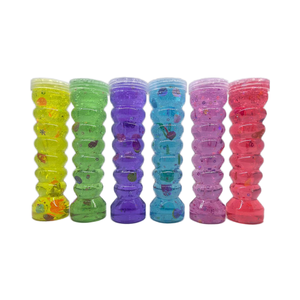Slime de Cristal de 6 Colores, Creativo, Perlado, Juguetes para Niños, Juguetes de Descompresión, Textura Elástica y Transparente - Product Image 1