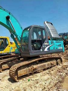 Excavatrice d'occasion hydraulique sur chenilles Kobelco SK250D de 25 tonnes SK200D SK210D SK230-6 SK260-8 en stock à vendre - Product Image 6