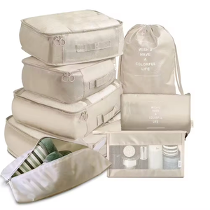 8pcs Sets NEW Custom Design <b>Travel</b> <b>Organizer</b> <b>Bags</b> Large Capacity Luggage Packing Cubes <b>Travel</b> Laundry Storage <b>Bag</b> 2025 - Product Image 2