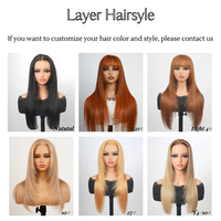 Perruques sans colle HD 13x4 en cheveux humains brésiliens 100% naturels, couleur gingembre, lisses comme des baguettes, vente en gros, avec dentelle frontale