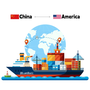 Conteneur d'expédition 40 ft 20GP FCL LCL Transporteur de fret maritime aérien Agent Fedex Express de la Chine vers les États-Unis Entreprises de logistique de fret - Product Image 1