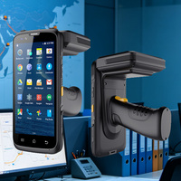PDA Android 15 le moins cher d'usine OEM, terminal portable avec lecteur de codes-barres, imprimante thermique POS, RFID UHF et NFC pour entrepôt