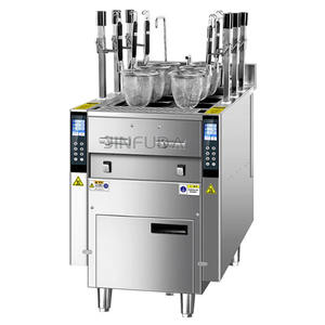 جهاز طهي المعكرونة التجاري الاحترافي بـ 6 سلال، آلة مطبخ كهربائية للمطاعم مع مؤقت رقمي - Product Image 2