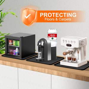 Tapis de réfrigérateur antidérapant et imperméable OKOLAY, <span class=keywords><strong>lavable</strong></span>, en caoutchouc et silicone, pour sous le réfrigérateur - Product Image 5