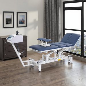 <span class=keywords><strong>Cama</strong></span> de Fisioterapia Eléctrica de Tracción Alta-Baja con Movimiento sin Fricción y Funciones de Masaje para Cabeza, Pelvis, Cervicales y Piernas - Product Image 5