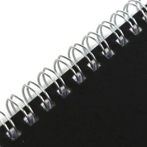 New Style Printed Piano Pattern A5 <b>Cute</b> Spiral Organizer/Planner <b>Notebook</b> with Custom Logo Leather Cover 80 Sheets-Gift Option - Product Image 3