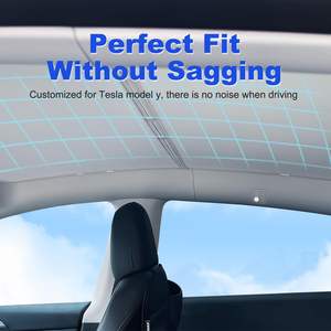 Mise à niveau de toit ouvrant en cristal de glace fendu pour <span class=keywords><strong>Tesla</strong></span> <span class=keywords><strong>Model</strong></span> Y <span class=keywords><strong>3</strong></span> toit voiture <span class=keywords><strong>pare</strong></span>-<span class=keywords><strong>soleil</strong></span> lucarne aveugle ombrage Nano <span class=keywords><strong>pare</strong></span>-<span class=keywords><strong>soleil</strong></span> Net - Product Image 3