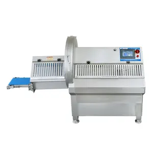 Industrial Bacon Slicing Machine Fish Cutter Beef Steak Meat Slicer Bone Rib Chopper Chicken Beef Cutting Machine