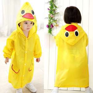 Imperméable de dessin animé pour enfants, équipement de pluie pour enfants, <span class=keywords><strong>poncho</strong></span> mignon pour bébé, articles ménagers, aire de jeux - Product Image 4