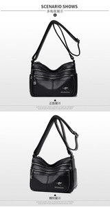 Wholesale Luxury Sac a Main Femme Cross Bags <b>Tote</b> Woman's Shoulder Female Bag PU Leather Crossbody Handbag for Ladies - Product Image 3