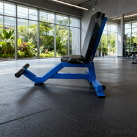 Chaise de musculation fixe professionnelle pour presse d'épaules, banc utilitaire vertical