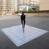 Piste de danse Led personnalisée à vendre/location de piste de danse éclairée/piste de danse imbriquée
