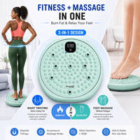 Máquina Multifuncional Innovadora para Ejercicio, Equipo de Fitness Portátil Inteligente para el Hogar, Fisioterapia Corporal, Gimnasio, Plataforma de Acupresión de Plástico