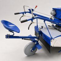 Traktor Dorong 18HP Dengan Rotary Tiller, Mesin Pengolah Tanah Roda Dua untuk Budidaya dan Pengolahan Tanah Pertanian