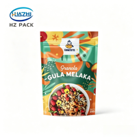 Sachet Doypack Antistatique et Anti-humidité avec Fermeture Zip pour Sushi, Flocons d'Avoine, Lait en Poudre, Matcha, Chewing-gum et Aliments pour Animaux