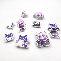 Personnalisé en gros bagages jouet Kawaii mignon Journal Anime logo impression découpé étiquette adhésif vinyle dessin animé autocollants