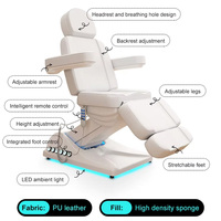 Spa professionnel Base thermique en acier inoxydable large électrique 3 moteurs pliable réglable étanche Table de Massage lit ventouses