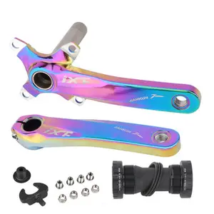 Brazo de manivela ultraligero IXF 104 BCD CNC, para bicicleta de montaña/carretera, correa de manivela BB para accesorios y piezas de bicicleta