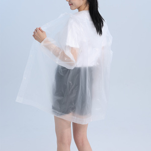 High Quality Outdoors PE <strong>Raincoat</strong> Disposable Waterproof Portable <strong>Light</strong> Durable Fashion Custom PE <strong>Raincoat</strong> - Product Image 5