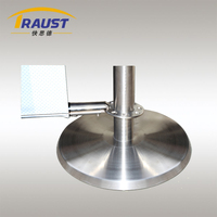 Système de poteaux de guidage en acier inoxydable robuste pour extérieur, pour événements, stands de café, barrières, salons automobiles et bannières publicitaires