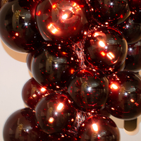 Lustre en verre en forme de grappe artistique, luminaire suspendu moderne personnalisé pour la décoration intérieure de villa, hôtel, bar