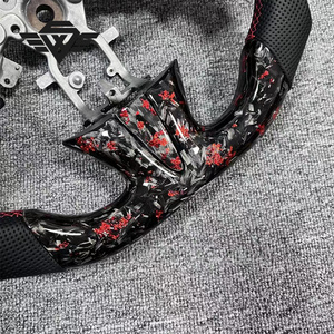 <span class=keywords><strong>Volant</strong></span> de voiture de sport en carbone forgé personnalisé Factony Direct adapté pour Infiniti Q50 Q60 QX55 G35 G37 - Product Image 5