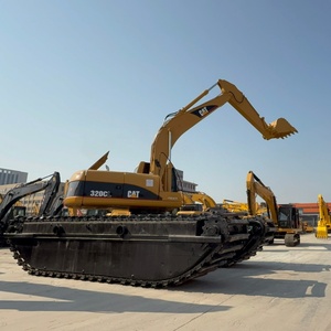 Excavatrice amphibie CAT 320CL d'occasion, compatible avec plusieurs accessoires, pour une utilisation en eau et sur terre, performances fiables, à vendre - Product Image 1