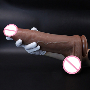 Dildo con Testa Larga Realistica in Silicone Morbido, 100% Impermeabile, con Ventosa, Portatile, Ecologico, Sensazione Realistica al Tatto, per Intimità - Product Image 5