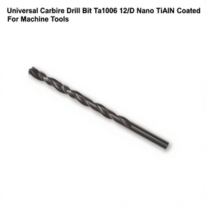 Foret universel en carbure Ttake Ta1006 12xD avec revêtement Nano TiAlN pour machines-outils - Product Image 2