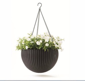 Vườn Giá Thấp Bìa Nồi Khung Tay Dệt Giỏ Lưu Trữ Giáng Sinh <span class=keywords><strong>Wicker</strong></span> Bán Buôn Tường Nhà Máy Nhỏ Giỏ - Product Image 1