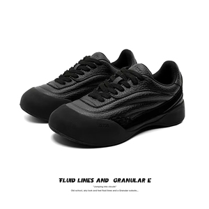 Chaussures de skate décontractées haut de gamme pour hommes, style rétro, à lacets, tige en microfibre respirante et imperméable, idéales pour les trajets quotidiens et la ville. - Product Image 4