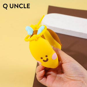 Q UNCLE ดีไซน์ บีกระเป๋าซิลิโคนลายการ์ตูนสำหรับเก็บเหรียญ, กระเป๋าใส่เหรียญดีไซน์เปลือกหอย - Product Image 6