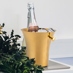 ถังน้ำแข็งสแตนเลสสีเงินสีดำสีทองสีเงินบางเฉียบออกแบบได้เองแชมเปญเบียร์ไวน์ไวน์อ่างสำหรับคลับปาร์ตี้บาร์ - Product Image 6