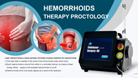 Traitement des hémorroïdes Laser Proctologie Chirurgie Diode Laser Machine Proctologie Esthétique Diode Laser 980nm 1470nm