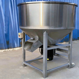 Mélangeur d'aliments pour animaux horizontal multifonctionnel à mélange rapide, bon prix, mélangeur d'aliments pour céréales vertical, mélangeur d'aliments pour volailles - Product Image 6