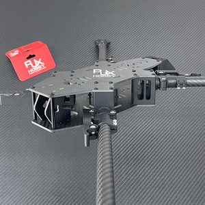 Châssis de drone multirotor pliable en fibre de carbone RJX <span class=keywords><strong>6</strong></span> axes, longue portée, FPV, pièces de drone RC - Product Image 4