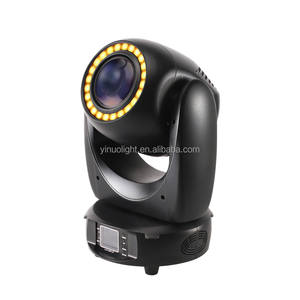 YINUO 100W LED Zoom Spot Moving Head Light DMX512 16/20CH Contrôle de la musique Effet stroboscopique Éclairage pour DJ Disco Scène Mariage Danse - Product Image 2