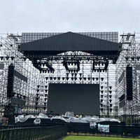 Estructura de Iluminación para Escenarios de Instalación Rápida y Fácil Montaje, Resistente a la Oxidación, Estructura Modular para Eventos y Conciertos