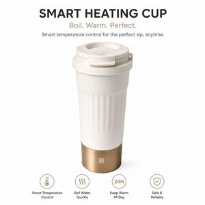 Termo de Agua Inteligente Gourde Bb Nurse Cup con Tecnología Tembler, el Más Nuevo y Viral, Calentador de Botellas Nescafé, Taza Térmica para Bebidas Calientes - Product Image 1