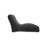 Canapé-lit gonflable en cuir moderne et pliable Intex 68595 pour salon et chambre à coucher