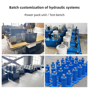 Mini groupe hydraulique 12V 24V essence 220V à double effet vertical pour hayon de camion, transpalette manuel, niveleurs de quai - Product Image 4