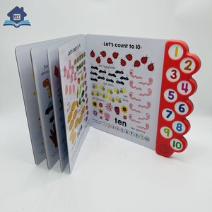 Sản Phẩm Mới Nổ Hội Đồng Quản Trị Điện Tử Âm Thanh Cuốn Sách Các Nhà Sản Xuất Âm Thanh Màu Sắc Của Số Sách Cho Trẻ Em - Product Image 4