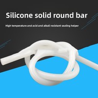Bande d'étanchéité ronde en caoutchouc mousse de silicone noir, tige d'étanchéité en éponge pour le remplissage des espaces de portes, fenêtres et machines, tailles personnalisées