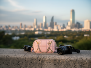 Borsa per fotocamera con chiusura a cerniera, in microfibra e similpelle, stile casual, modello MT 220052 - Product Image 2