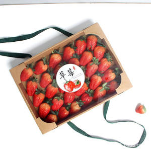 IMEE logotipo personalizado impreso bandeja <span class=keywords><strong>de</strong></span> embalaje decorativa verduras cereza fresa tomate embalaje caja <span class=keywords><strong>de</strong></span> frutas con tapa transparente - Product Image 5