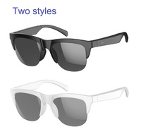 Lunettes Intelligentes Légères à Commande Tactile, Audio Ouvert, Anti-UV, Type C, Charge Rapide en 1 Heure, Réduction de Bruit Audio pour Tous