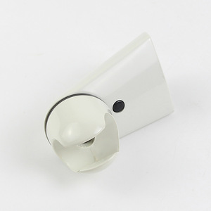 Shower Head <b>Bracket</b> Adjustable Holder Electroplated <b>White</b> ABS Minimalist Design Easy Installation - Product Image 3