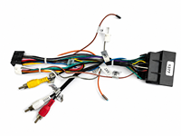 Boîtier décodeur CANBUS pour faisceau de câblage automobile compatible Alfa Romeo 2010, adaptateur d'alimentation autoradio, câble assemblé PVC étamé
